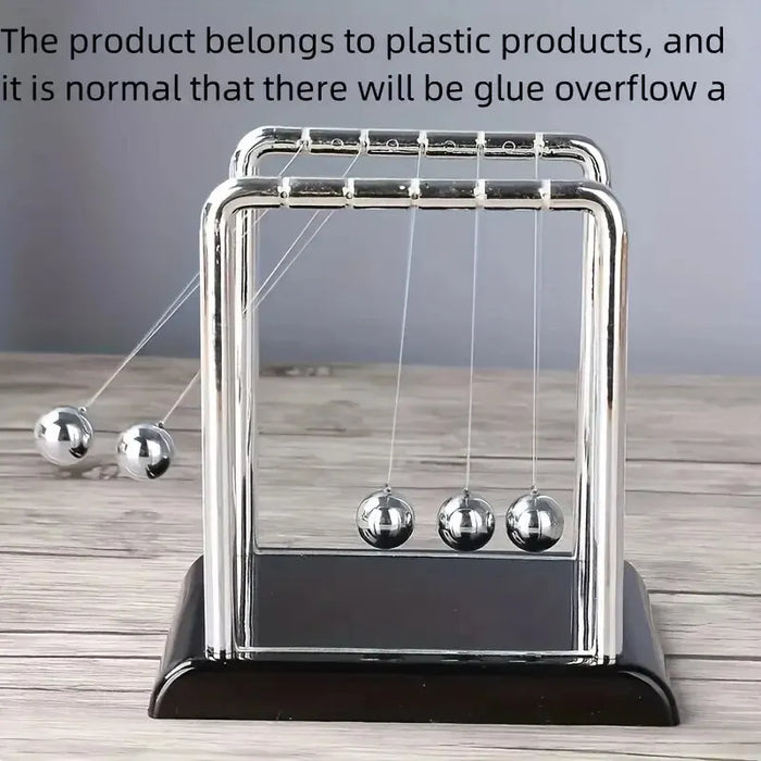 La culla di Newton Balance Steel Ball materiale didattico fisica scienza pendolo giocattoli Desktop regali antistress decorazione della casa