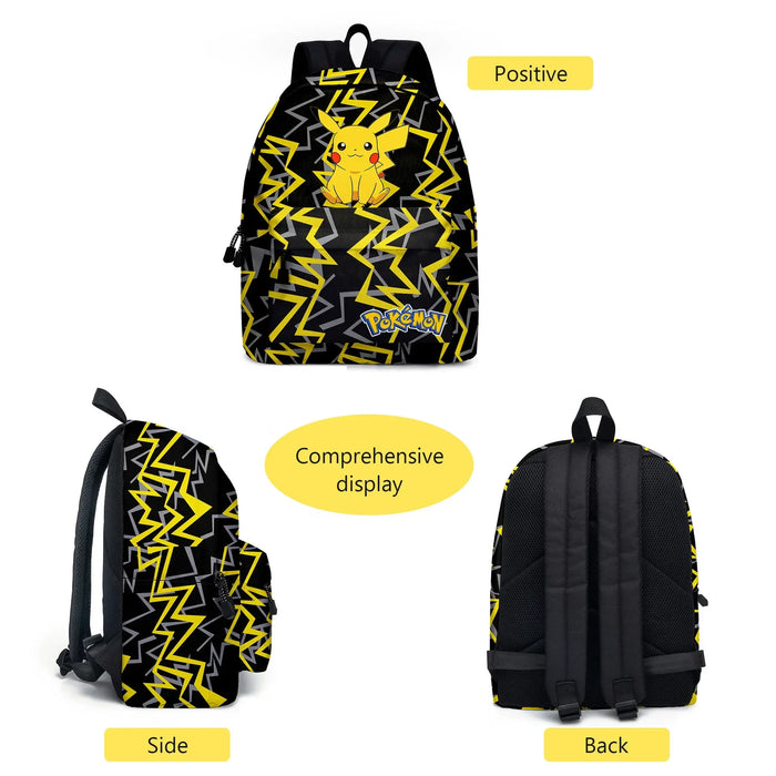 Pokemon School Bags zaini Pikachu Anime figure borse per bambini borsa da viaggio di grande capacità ragazze ragazzi regali di natale giocattoli