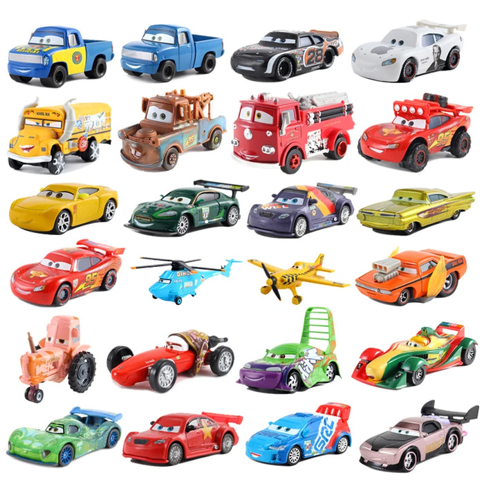 Auto Disney Pixar Cars Snot Rod & DJ & Boost & Wingo Metal Diecast Toy Car 1:55 Loose Brand New In Stock Car2 & Car3