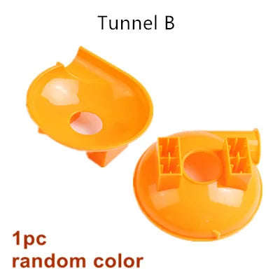 Marble Race Run Big Building Blocks Crazy Rolling Ball scivolo compatibile Dinosaur Tunnel Animal Bricks Parts accessorio giocattoli per bambini