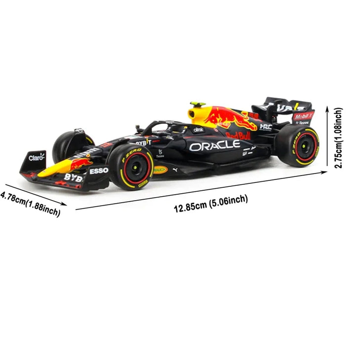 Bburago 1:43 Mercedes W14 Red Bull RB19 Ferrari SF23 Alpine A523 Alfa C43 F1 modello Formula auto simulazione statica Diecast Racing