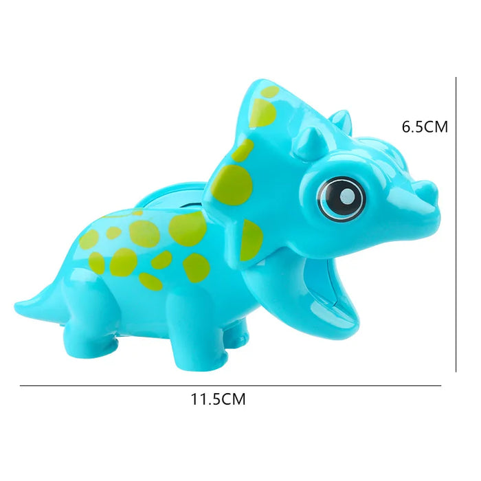 Marble Race Run Big Building Blocks Crazy Rolling Ball scivolo compatibile Dinosaur Tunnel Animal Bricks Parts accessorio giocattoli per bambini