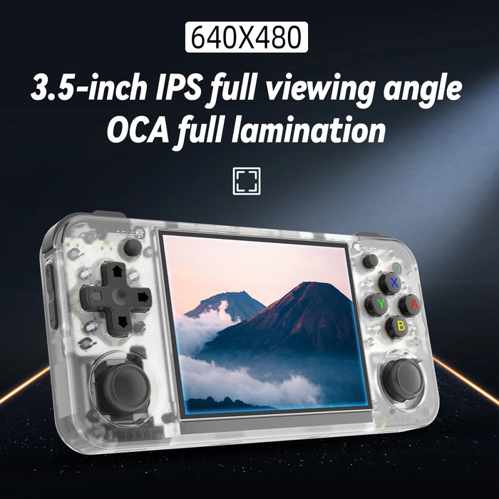 ANBERNIC RG35XX H Console di gioco portatile Linux schermo IPS da 3.5 pollici H700 lettore di videogiochi retrò 3300mAh 64G 5528 giochi classici