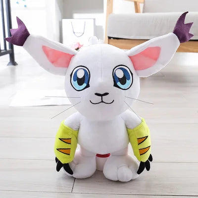 33cm Cute Anime Digimon Adventure Agumon Patamon Tailmon Gomamon Piyomon Gabumon Tentomon Palmon Action Figure peluche Doll