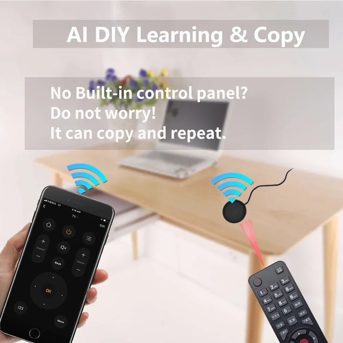 Tuya WiFi IR telecomando Smart Universal per TV condizionatore d'aria telecomando Alexa funziona con Google Home scarn Google