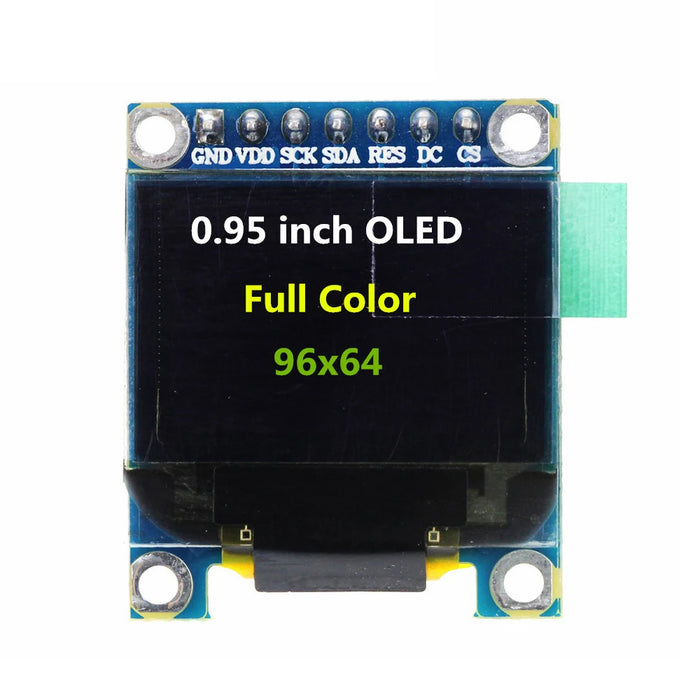 0.91 pollici 128x32 IIC I2C Display LCD OLED bianco/blu modulo fai da te SSD1306 Driver IC DC 3.3V 5V per arduino