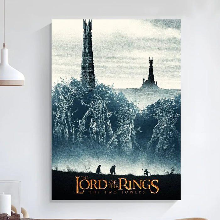 L-Lords of the R-Rings Poster Art arte autoadesiva piccolo Poster Poster di qualità HD Wall Art Painting Study decorazione della parete