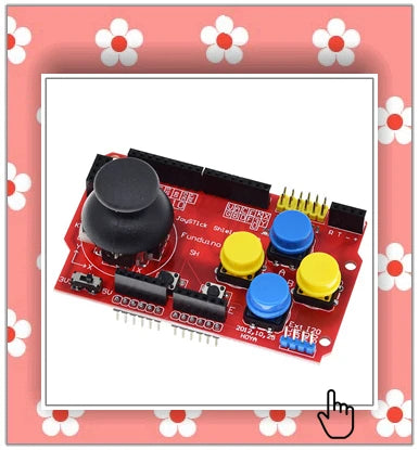 TZT per modulo Joystick XY a doppio asse Arduino sensore leva di controllo Joystick PS2 di qualità superiore KY-023 nominale 4.9 /5