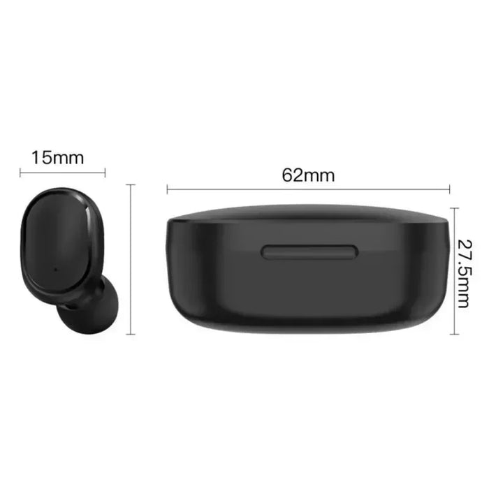 TWS E6S auricolari Bluetooth cuffie Bluetooth senza fili cuffie con cancellazione del rumore con microfono cuffie per Xiaomi Redmi