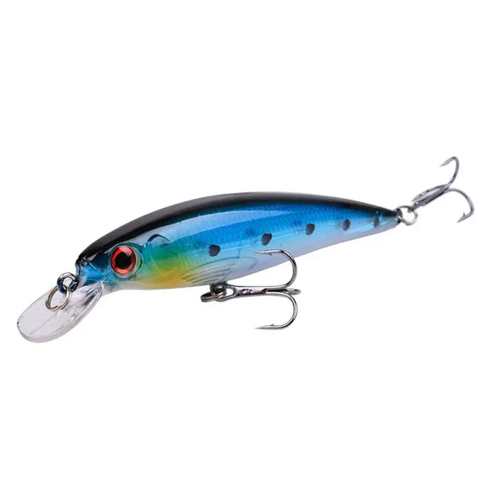 1 PZ Laser Minnow Richiamo di Pesca 11 CM 13G pesca ganci pesce wobbler affrontare crankbait artificiale giappone esca dura swimbait