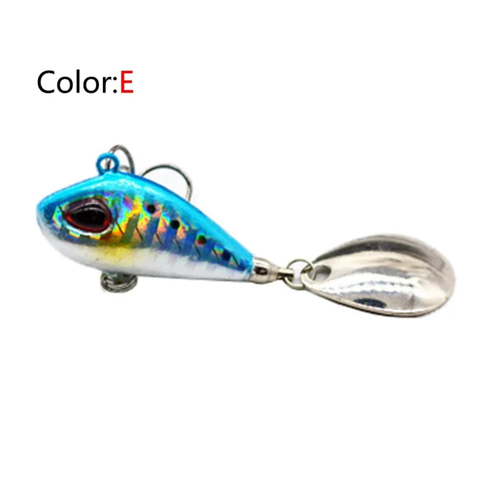 OUTKIT Nuovo Metallo Mini VIB Con Cucchiaio Richiamo di Pesca 6g10g17g25g 2 Centimetri Attrezzatura Da Pesca Spille Crankbait Vibrazione Spinner Affondamento Esca