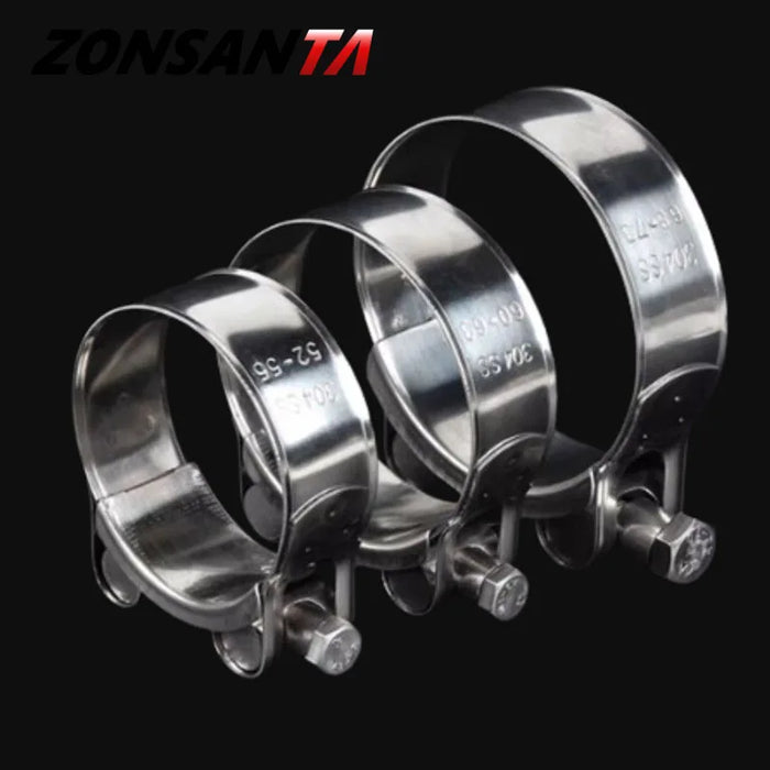 1 pz 304 In Acciaio Inox Potente Fascetta Tubo di Scarico Aria Acqua Tubi Durevole di Tenuta Potente Resistenza di Riparazione Strumenti di Saldatura