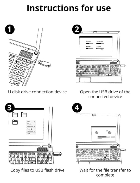 SomnAmbulist Pen Drive 32GB 64GB 128GB USB2.0 ad alta velocità per PC Mobile Mini Pen Drive 16GB 32GB USB Flash Drive 64GB 8GB 4GB