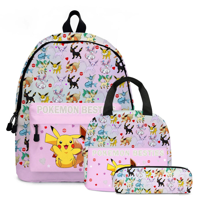 Pokemon School Bags zaini Pikachu Anime figure borse per bambini borsa da viaggio di grande capacità ragazze ragazzi regali di natale giocattoli