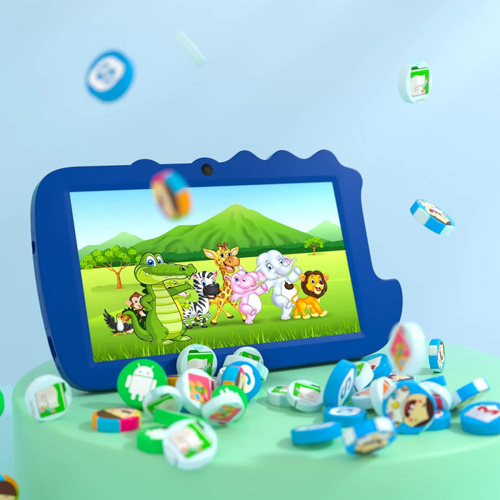 QPS miglior regalo Tablet per bambini da 7 pollici per bambini APP educativa preinstallata Tablet Pc Android per ragazze dei ragazzi