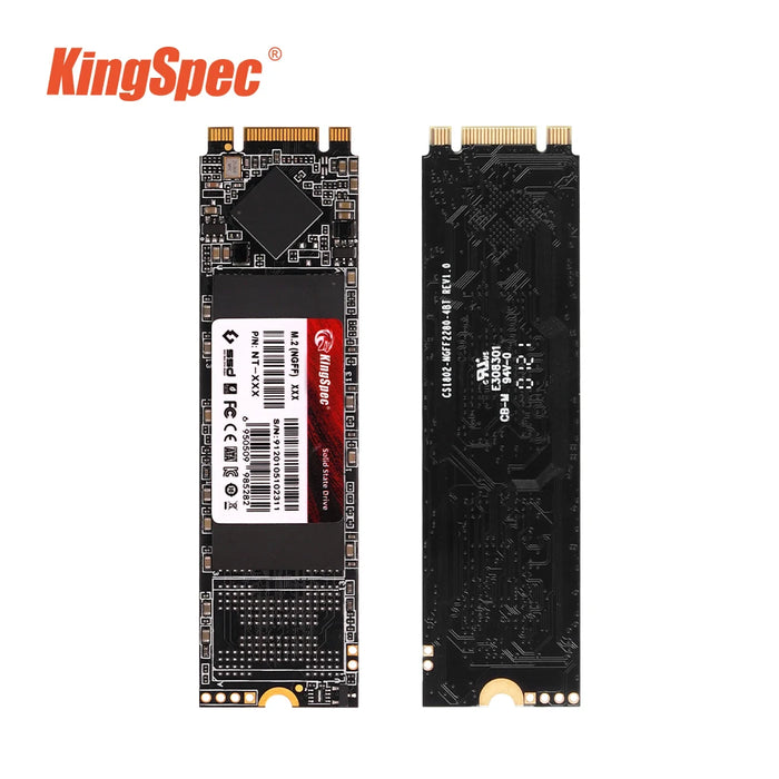 KingSpec M.2 SSD NGFF 128GB 256GB 512gb 1TB 2TB M2 SATA SSD 2280 SATA3 6Gb disco rigido interno a stato solido per Laptop