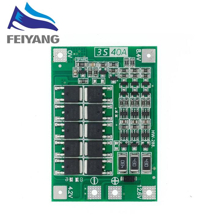 4S 40A Li-Ion Batteria Al Litio 18650 Caricabatterie PCB BMS Bordo di Protezione con Equilibrio Per Motore del Trapano 14.8V 16.8V Lipo Cellulare Modulo