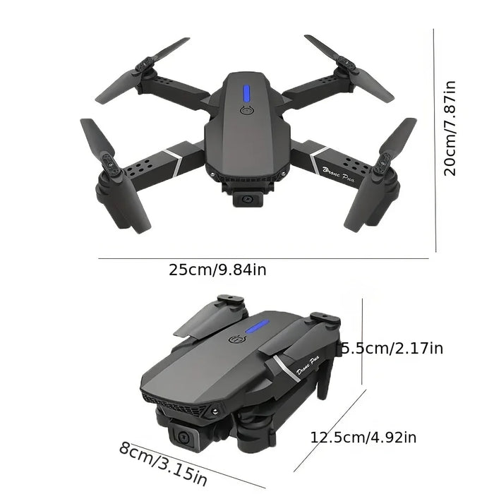 2024 E88Pro RC Drone 4K Professinal con 1080P grandangolare HD Camera pieghevole elicottero WIFI FPV altezza tenere giocattolo regalo