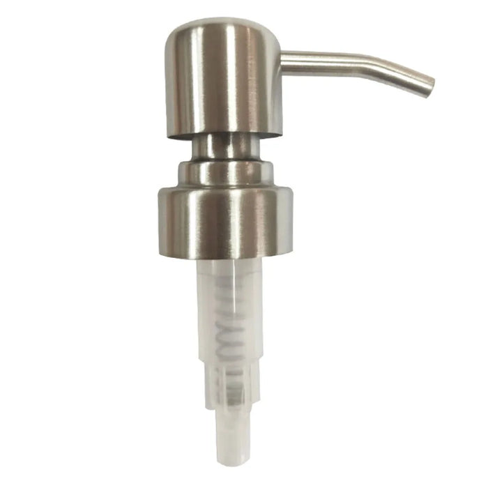 1 pz 304 testa della pompa in acciaio inox per vasetti fai da te bottiglie sapone lozione Dispenser pompa per pompe liquide Standard 28 400 Thread Home