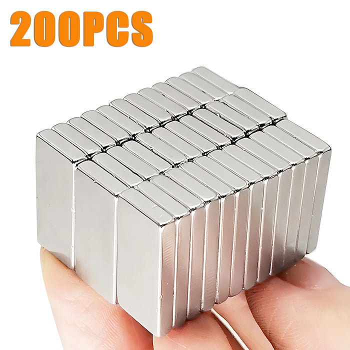 20-200 pezzi magneti al neodimio Super resistenti 10/15/20mm X 5/10mm X 3mm N35 NdFeB Block magneti magneti quadrati adesivi frigorifero