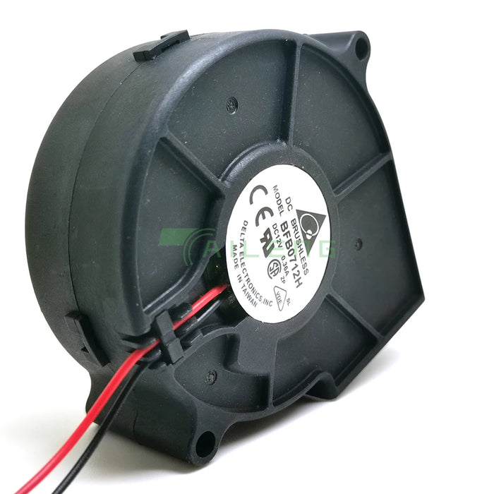 Originale Delta BFB0712H 7530 75mm DC 12V 0.36A ad alta velocità CFM proiettore a pressione d'aria ventilatore centrifugo ventola di raffreddamento