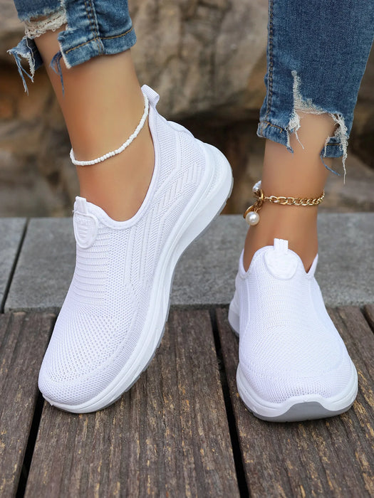 2024 New Fashion Mesh Shoes scarpe da donna Mesh scarpe sportive appartamenti traspiranti Sneakers Casual con suola morbida