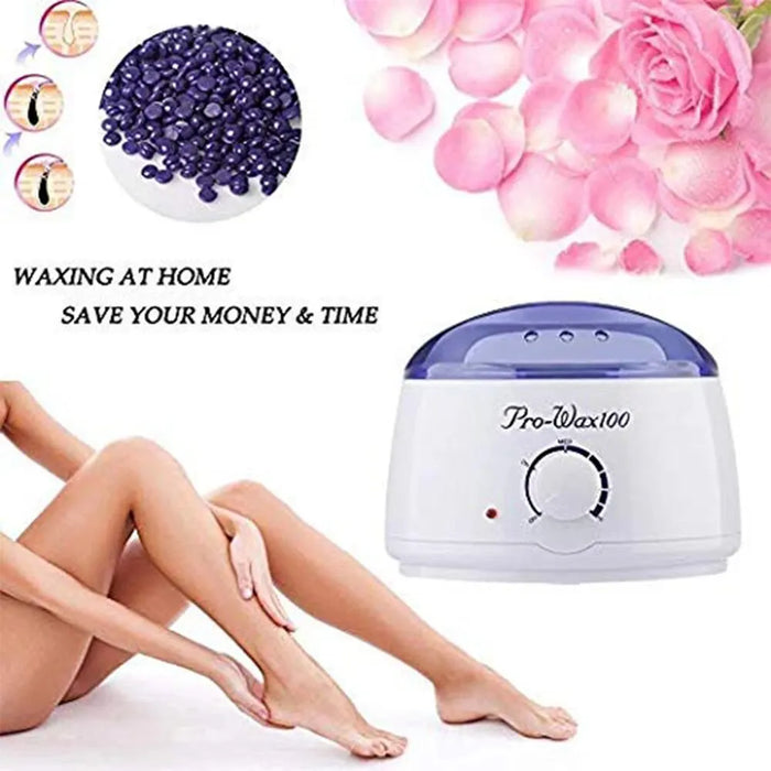 Pro-Wax100 Therapy Machine Wax Warmer Kit elettrico portatile per la depilazione zona Bikini facciale pentola per la fusione delle ascelle riscaldatore per cera calda