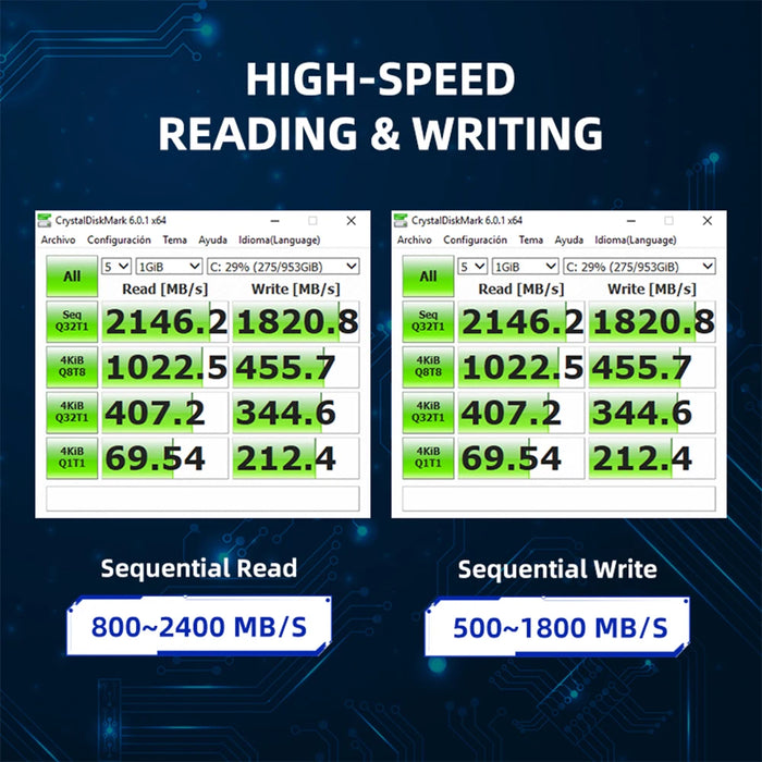 KingSpec M2 SSD NVMe 256GB 512GB 1TB 128GB M.2 NMVe 2280 PCIe 3.0 Disco rigido Unità a stato solido interna per laptop desktop