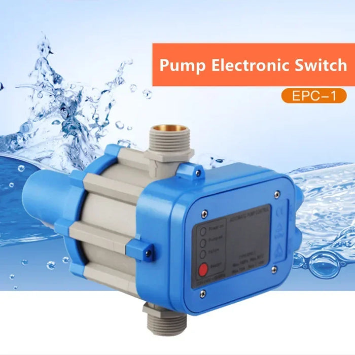 IP65 10A 220V-240VAC pressostato della pompa dell'acqua interruttore elettronico a controllo automatico protezione dalla mancanza d'acqua regolabile