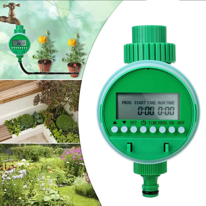 Display LCD Timer elettronico per l'irrigazione del giardino dispositivo di controllo dell'irrigazione della valvola di intelligenza del Controller di irrigazione automatico