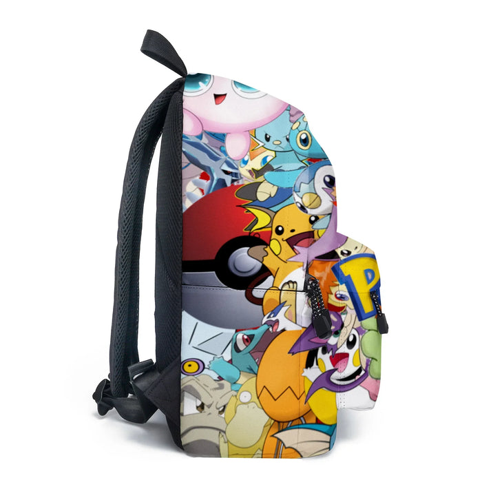 Pokemon School Bags zaini Pikachu Anime figure borse per bambini borsa da viaggio di grande capacità ragazze ragazzi regali di natale giocattoli