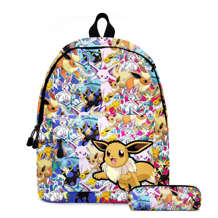 Pokemon School Bags zaini Pikachu Anime figure borse per bambini borsa da viaggio di grande capacità ragazze ragazzi regali di natale giocattoli