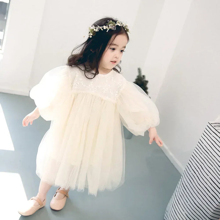 HoneyCherry nuovi abiti per bambini per ragazze Spring Girl Dress Child Baby Sweet Princess Dress Designer Dress Baby Girl Clothes