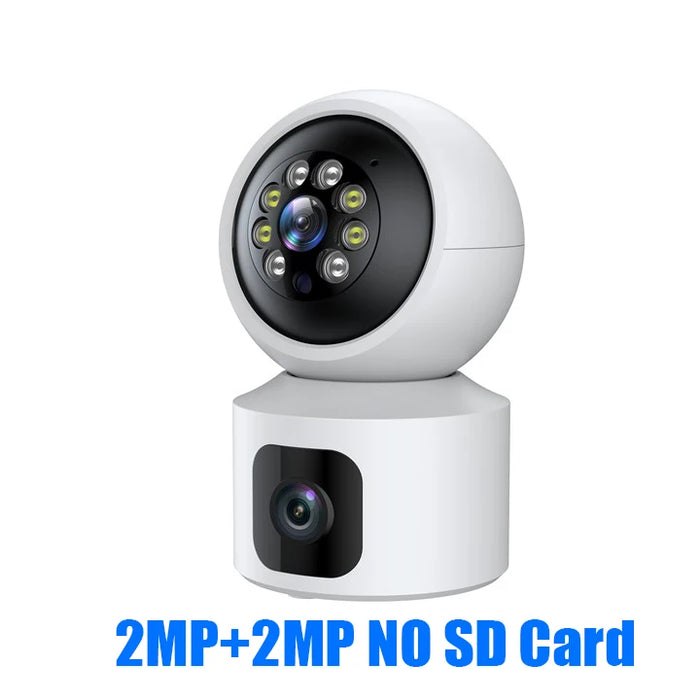 Hiseeu 2K 4MP PTZ Telecamera IP WIFI Wireless Smart Home Security Telecamera di sorveglianza Audio bidirezionale Telecamera per animali domestici per interni