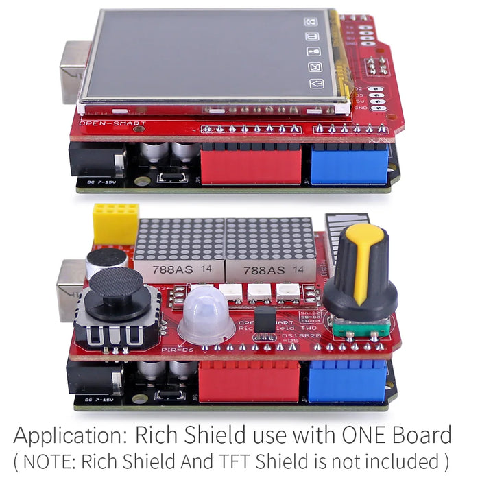 Scheda R3 OPEN-SMART 5V / 3.3V (CH340) scheda di sviluppo Chip ATMEGA328P con cavo USB compatibile per Arduino