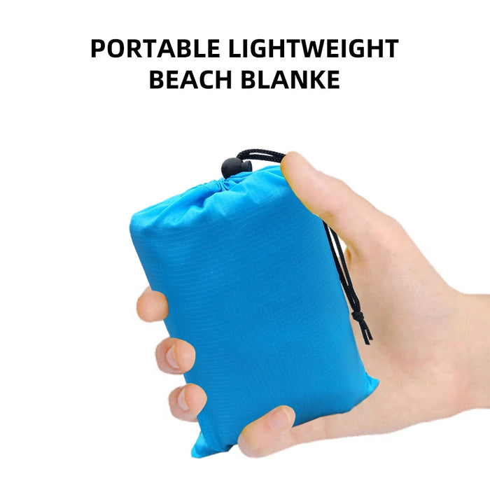 Tappetino da spiaggia impermeabile tappetino da campeggio Extra Large per esterni coperta pieghevole materasso tascabile senza sabbia tappetino da Picnic leggero portatile