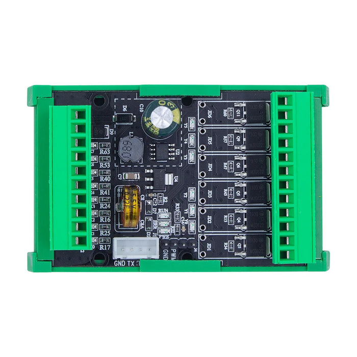 FX2N-10MR 10MT FX2N-14MR 14MT 6MR 6MT 20MR 20MT DC24V TTL SEEKU analogico 0-10V in scheda relè di potenza 8 in e 6 out 6 in e 4 out PLC