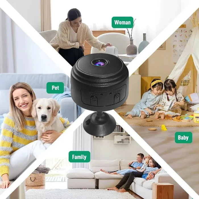 A9 WiFi Mini Camera Recorder monitoraggio della sicurezza Wireless Video Mini Camera Recorder Voice Camera Smart Home per neonati e animali domestici