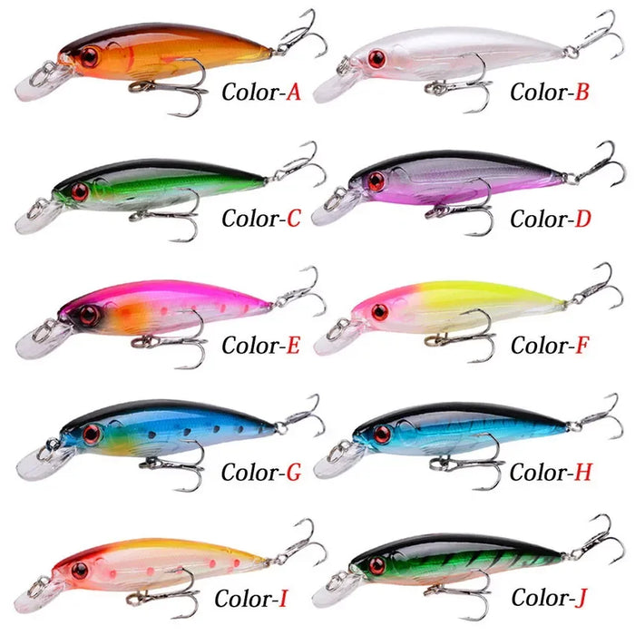 1 PZ Laser Minnow Richiamo di Pesca 11 CM 13G pesca ganci pesce wobbler affrontare crankbait artificiale giappone esca dura swimbait