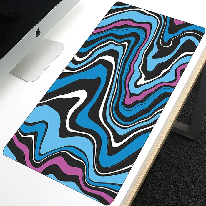 XXL Strata Liquid 900x400 Mouse Pad Computer Laptop Anime tastiera Mouse Mat Large Mousepad tastiere giocatori Decoracion Desk Mat