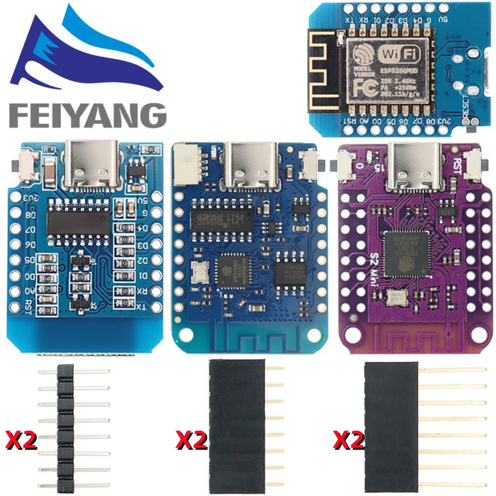 WeMos D1 Mini Pro V3.0 NodeMcu 4MB/16MB byte Lua WIFI Internet delle Cose scheda di Sviluppo basata ESP8266 CH340G Nodemcu V2