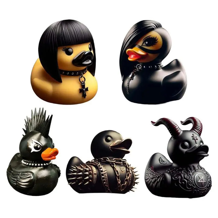 Death Rock Duck Statue Devil Duck Ornament mystery Devil Elements Dashboard Car Interior Decoration accessorio per auto