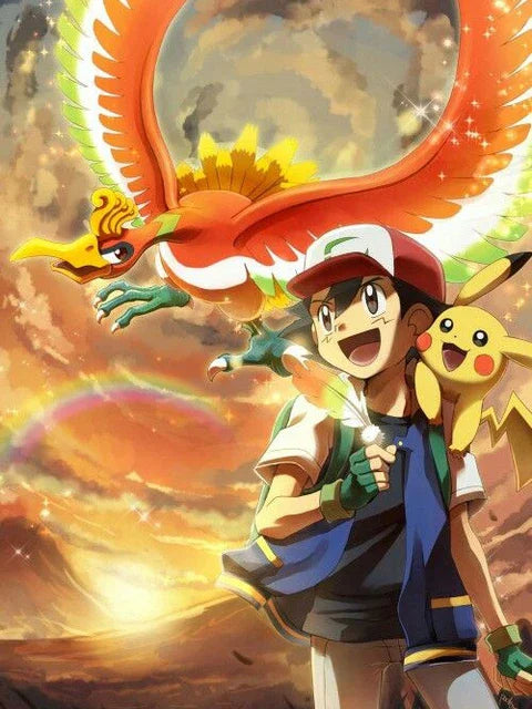 Pokemon 5D pittura diamante fai da te mosaico cartone animato giapponese anime arte kit punto croce ricamo strass regalo per bambini