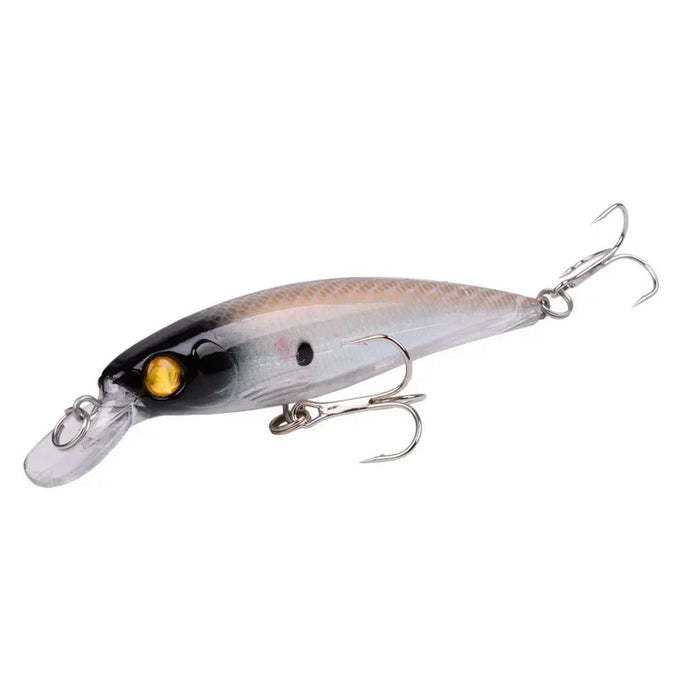 1 PZ Laser Minnow Richiamo di Pesca 11 CM 13G pesca ganci pesce wobbler affrontare crankbait artificiale giappone esca dura swimbait