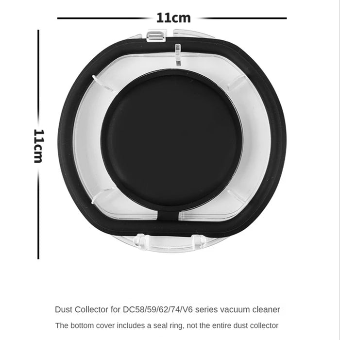 Per Dyson V7 V8 V11 V10 V15 serie V6/DC aspirapolvere robotico coperchio del contenitore inferiore coperchio della Base del bidone sottovuoto senza fili tappo dell'anello di tenuta