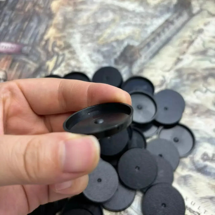 Basi rotonde in plastica da 32 mm per miniature di Warhammer e giochi da tavolo