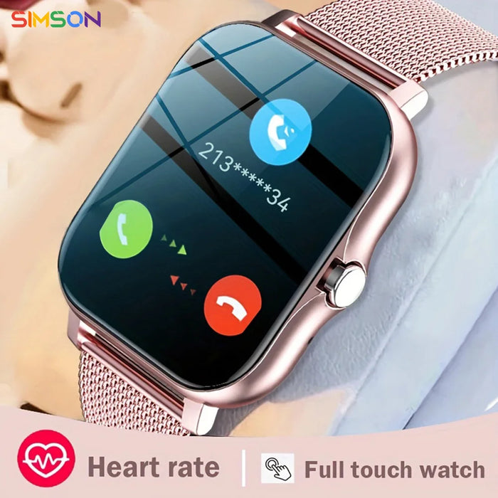 2023 nuovo SmartWatch telefono Android 1.44 "schermo a colori Full Touch quadrante personalizzato Smart Watch donna Bluetooth Call Smart Watch Men