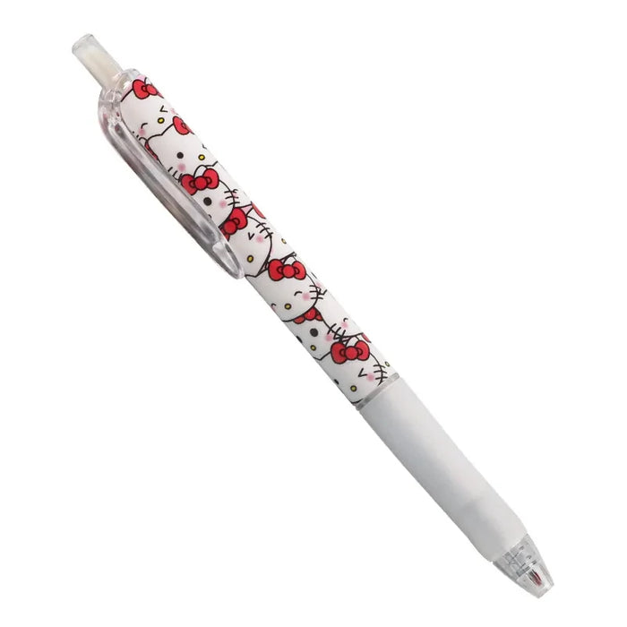 6 pz Sanrio Gel Pen Hello Kitty Cartoon Kuromi ST asciugatura rapida nero 0.5mm premere la penna a sfera apprendimento cancelleria regali