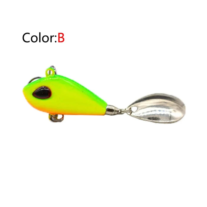 OUTKIT Nuovo Metallo Mini VIB Con Cucchiaio Richiamo di Pesca 6g10g17g25g 2 Centimetri Attrezzatura Da Pesca Spille Crankbait Vibrazione Spinner Affondamento Esca