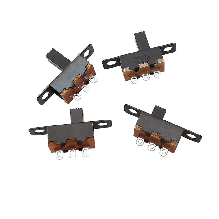 10 pz SS12F15 Mini interruttore a levetta 3 pin 1 p2t interruttore a scorrimento per progetti di giocattoli elettronici fai da te maniglia alta 3-6MM DC 50V 0.5A